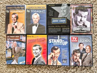 DVD LOT (29 disc) JOHNNY CARSON COLLECTION THE TONIGHT SHOW