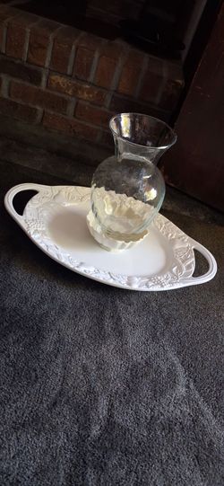 Tray,bowl&vase