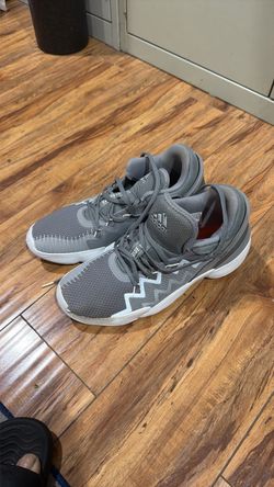 Adidas Donovan Mitchell D.O.N. Issue #2 Gray Bounce Size 10. 1/2 Basketball Shoes