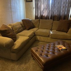 Sofa Sectional With Ottoman 