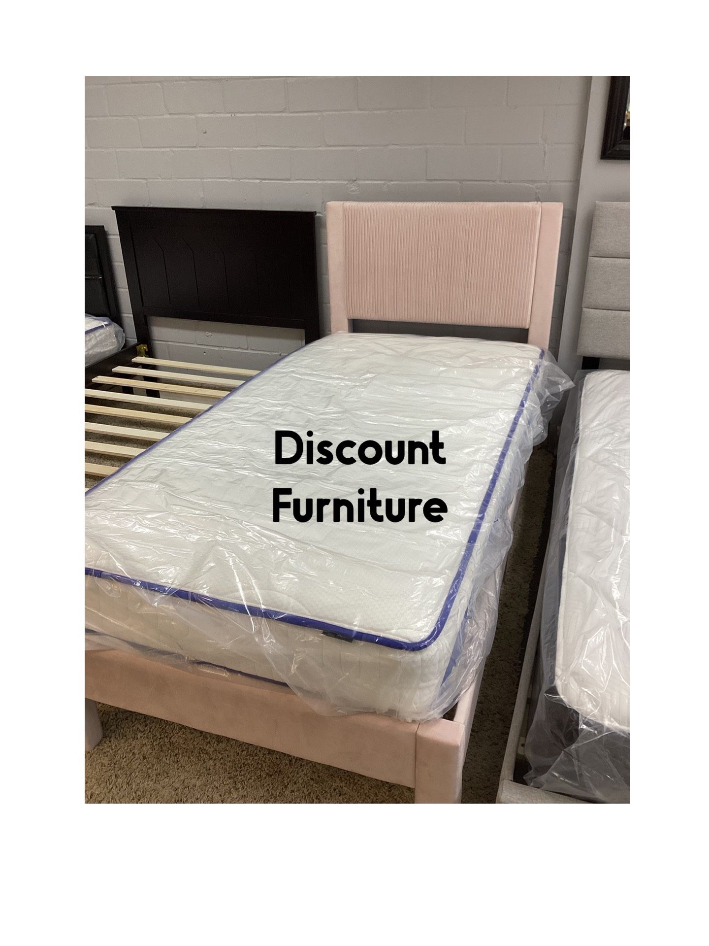 Twin Bed With Mattress SALE