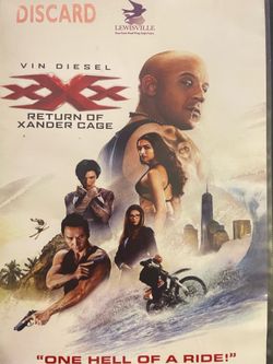 XXX Return Of XANDER CAGE Widescreen Edition (DVD-2017) VIN Diesel!
