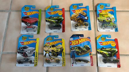 Hot Wheels Sealed Mainline Lot - 8 Brand New Cars