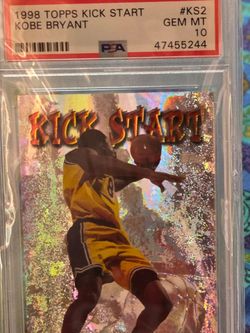 1998 Kobe Bryant Topps Kick Start PSA 10 pop 98