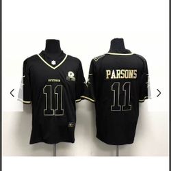 Parsons Cowboys Black City Edition Jersey Brand New Lg/ XL/2XL 