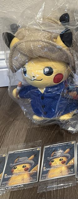 Pokémon X Van Gogh Pikachu Plush $50