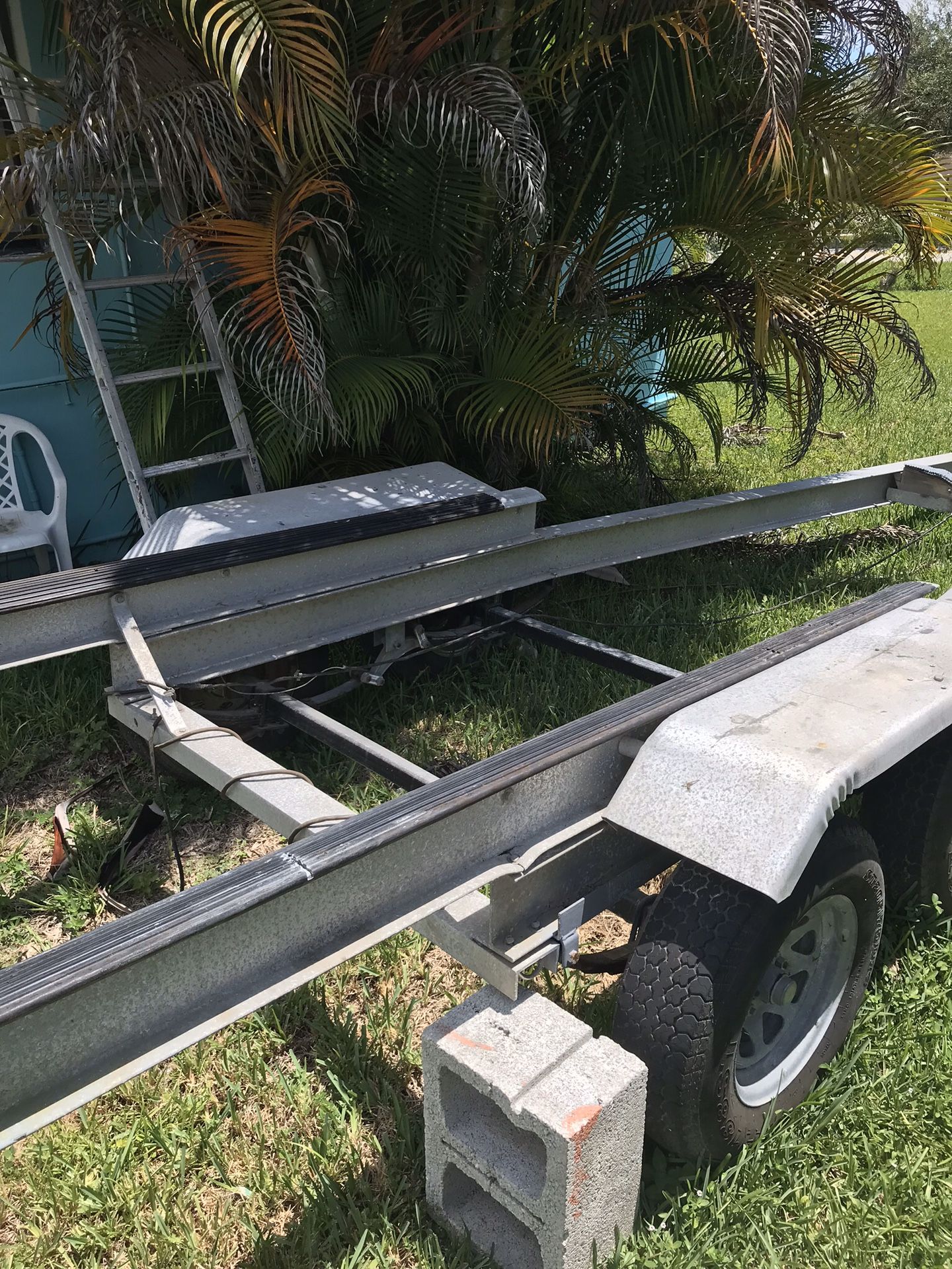 ALUMINUM FLOAT ON BOAT TRAILER for Sale in Cutler Bay, FL OfferUp