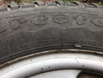 Wheels for cargo truck with rims