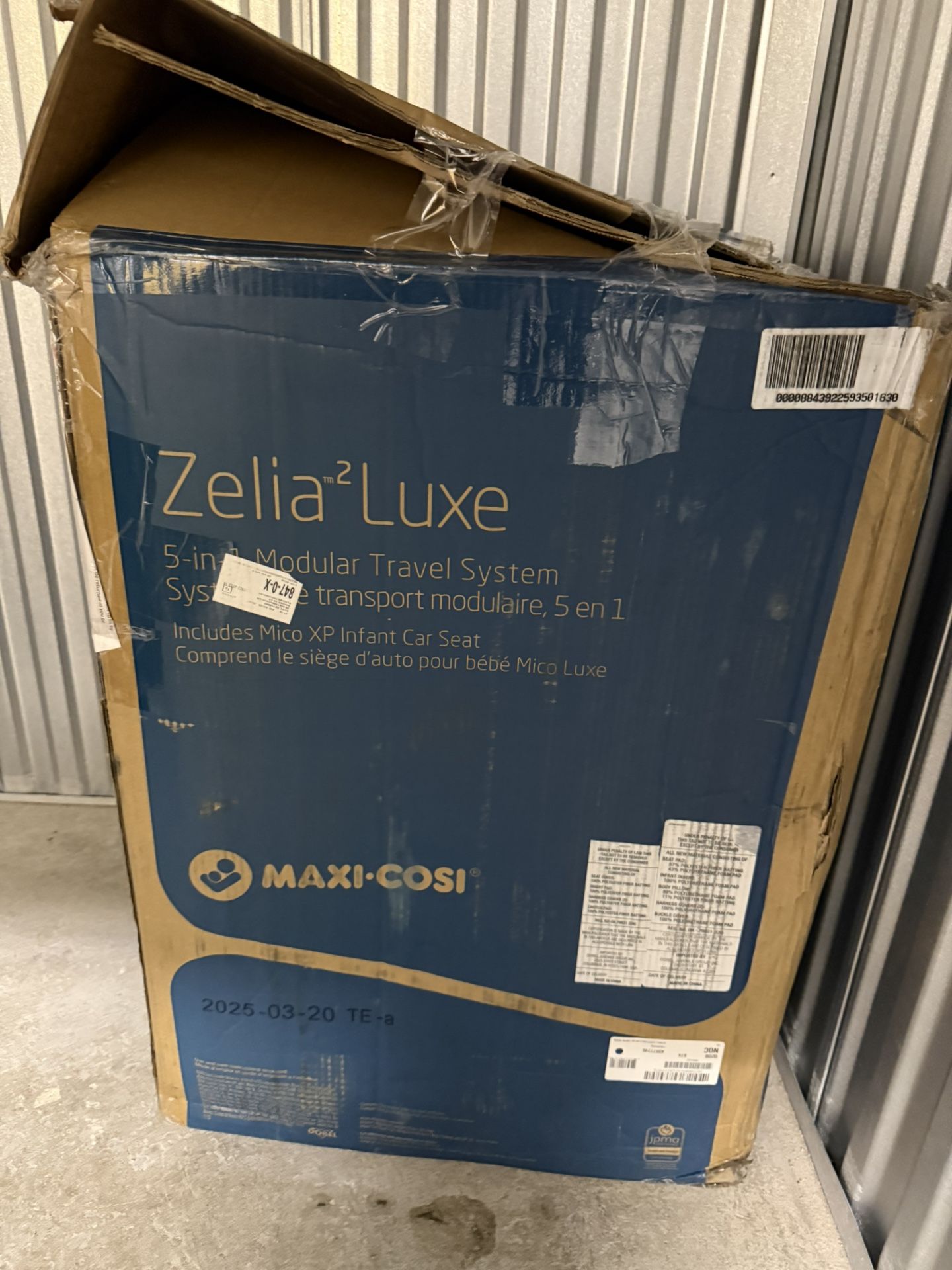 Maxi-Cosi Zelia™ Luxe 5-in-1 Modular - Baby Travel System Car Seat and Stroller, Infant Car Seat