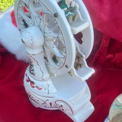 Music Box Large Ferris Wheel Christmas And Carousel Horse 