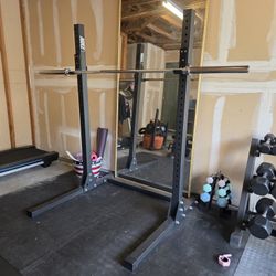 Nike Squat Rack And Barbell 