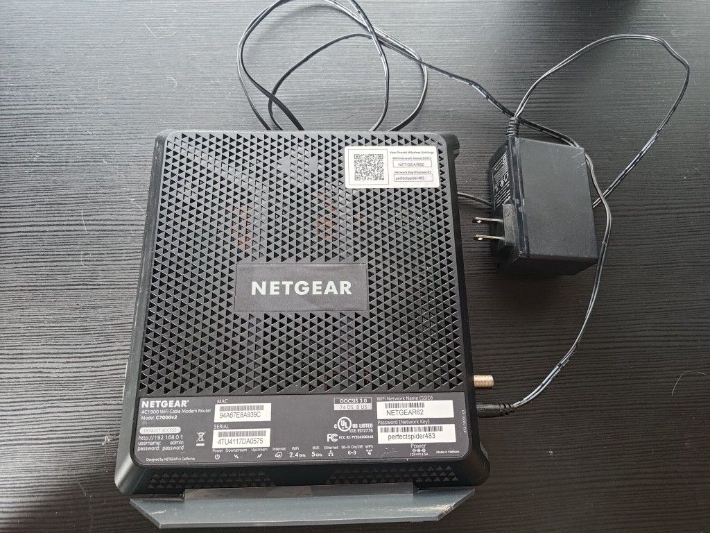 Netgear C7000v2 Modem/Router