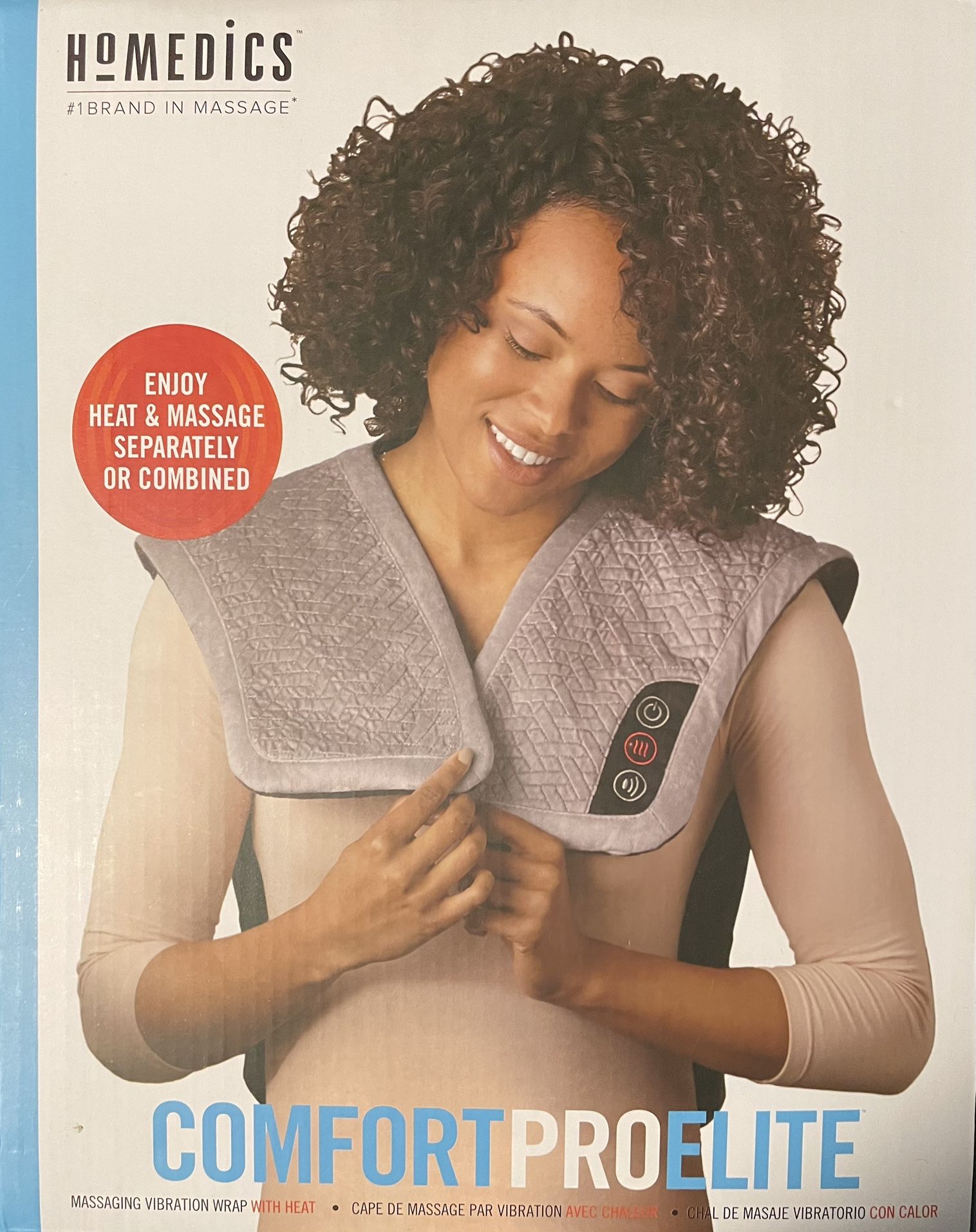 HoMedics Comfort Pro Elite Massage Vibration Wrap with Heat