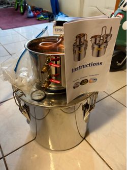 VEVOR 5- Gallon Stainless Steel Distiller-Never Used