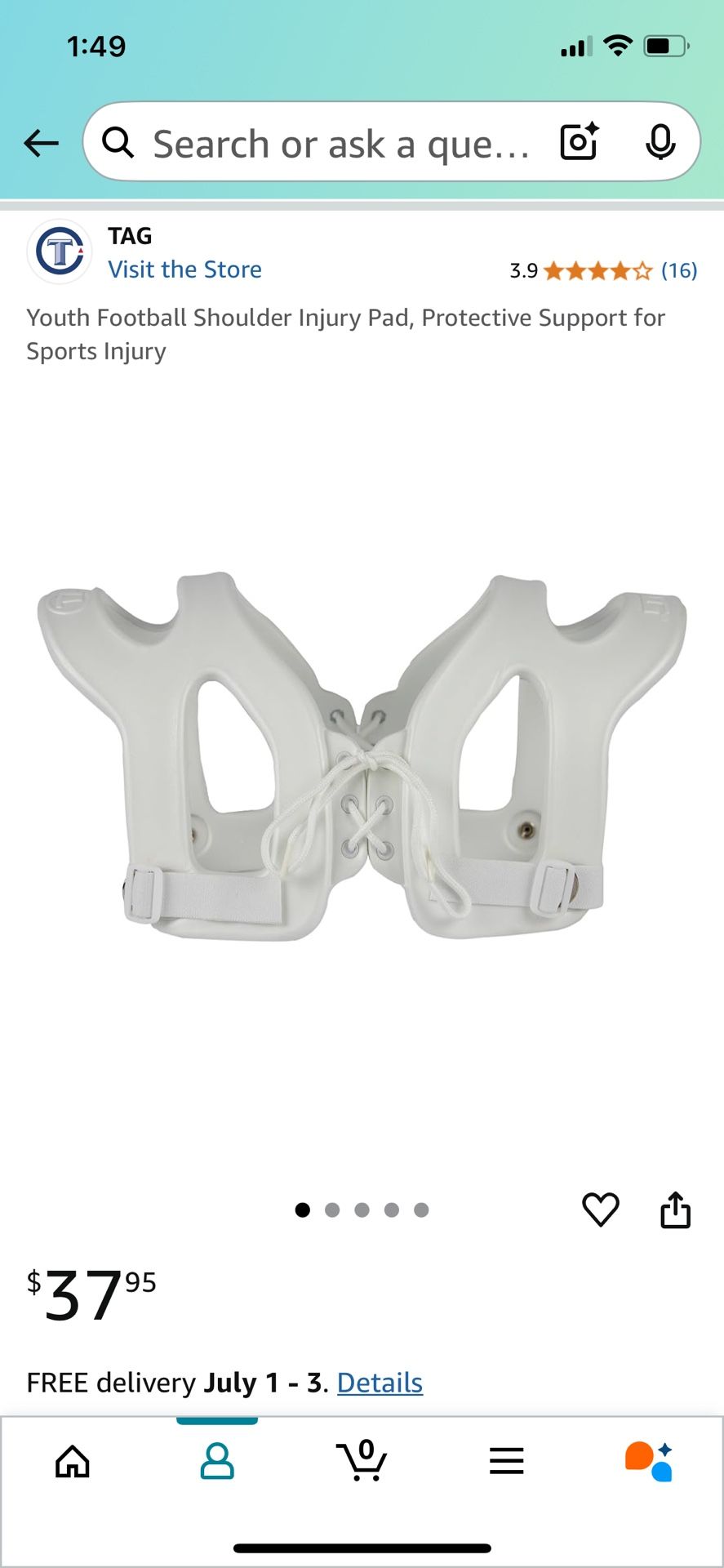 Protective Football Pad
