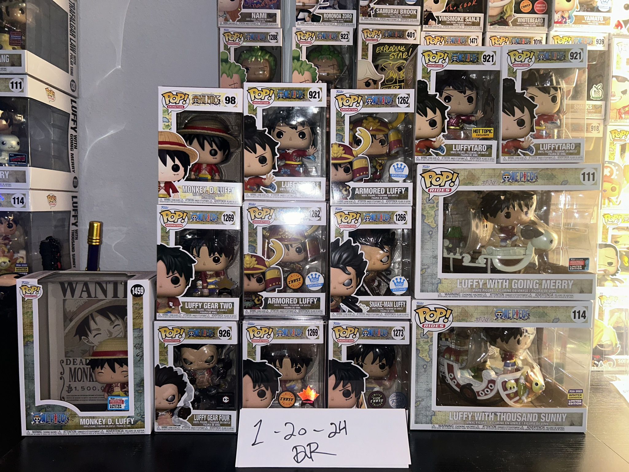 One Piece Pops For Megacon
