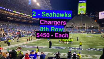 Seahawks Chargers Tickets