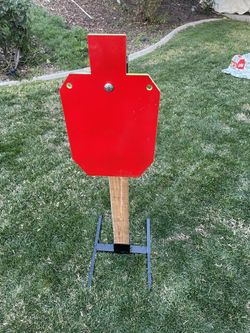 AR500 Shooting Target Silhouette
