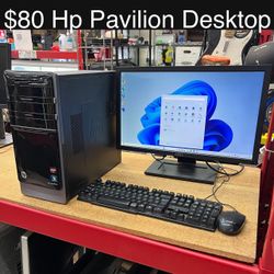 Hp Pavilion Computer Desktop 8gb AMD Phenom II X2 Windows 11