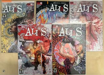 Marvel comics Jessica jones alias red band 1 2 3 4 5 complete Humphries borges Mack