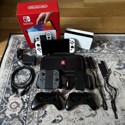 Nintendo Switch OLED With Accessories 