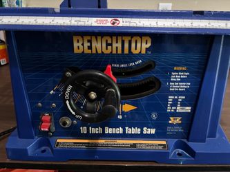10-inch Bench-top Table Saw