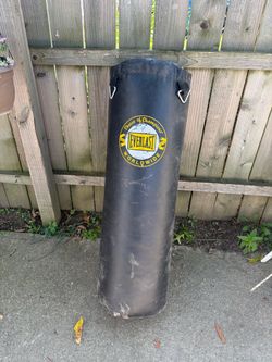 80lb punching bag / heavy bag