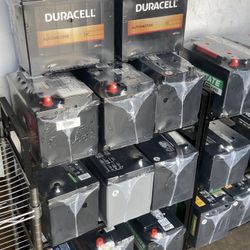 Car batteries