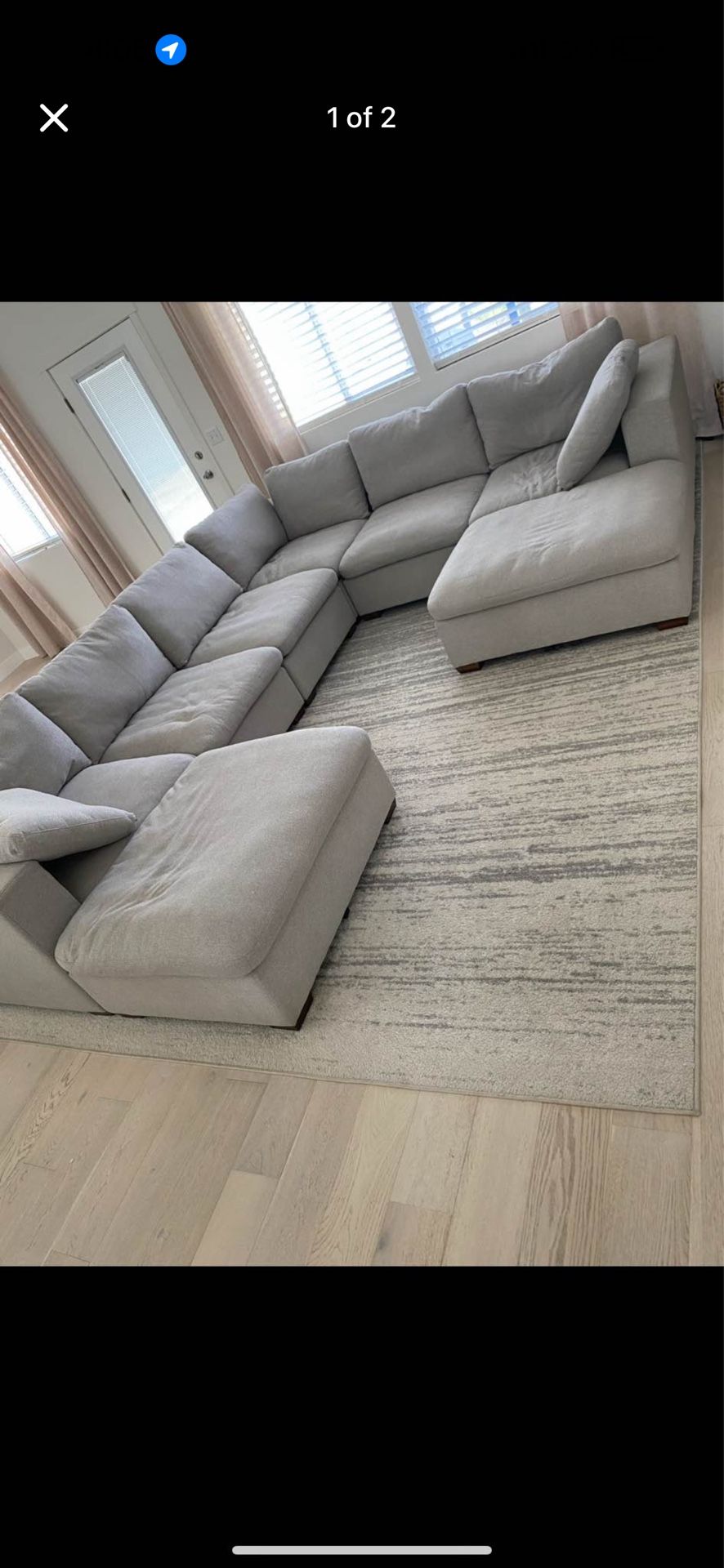 Thomasville Sectional Couch