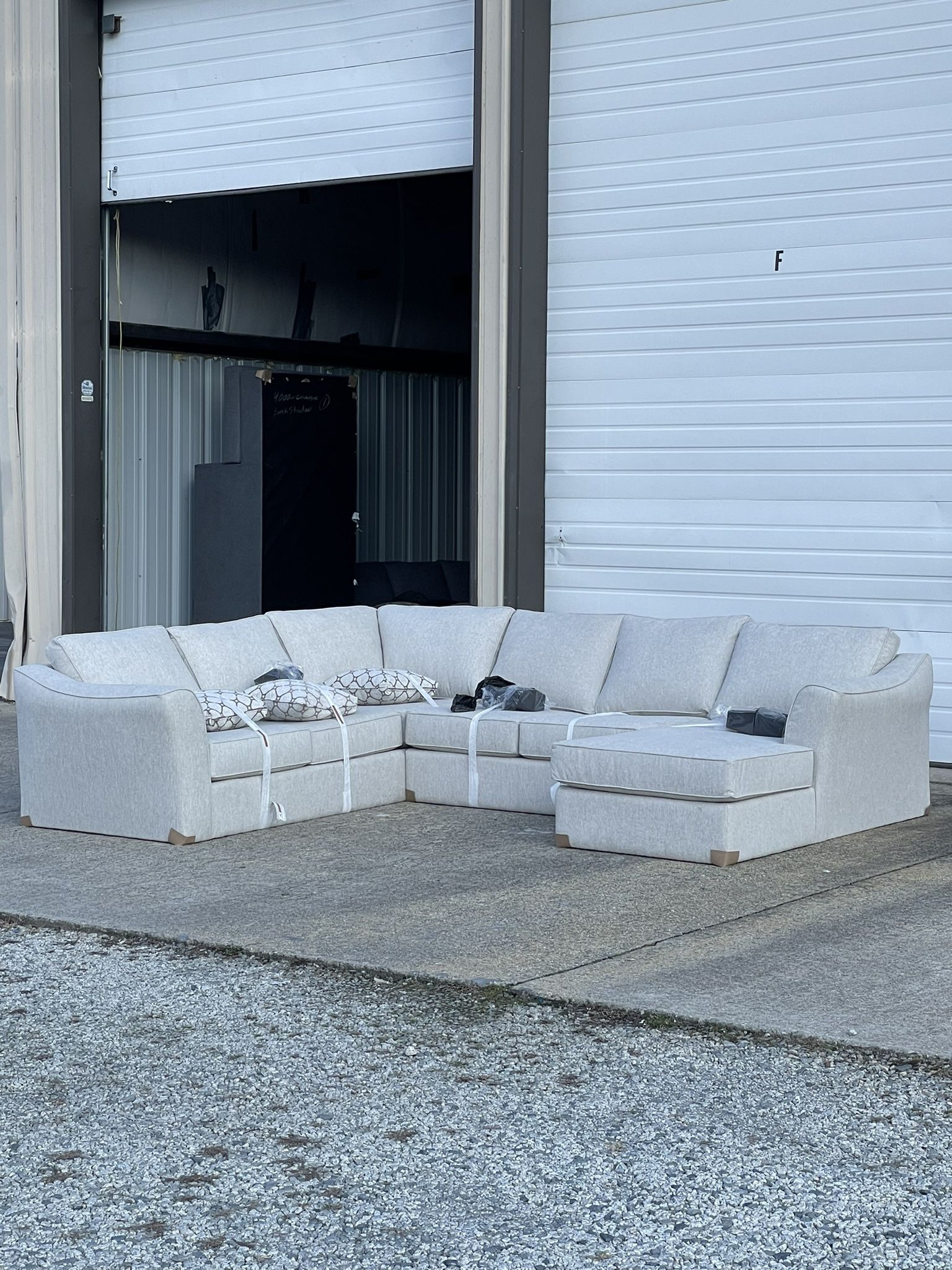 U-Shaped Sectional - Delivery and Financing (Price $995)
