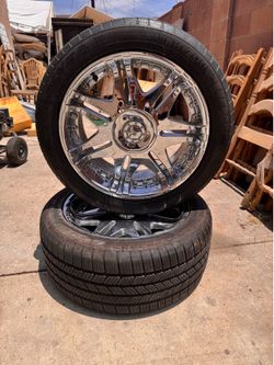 20 in universal 5 spoke rims
