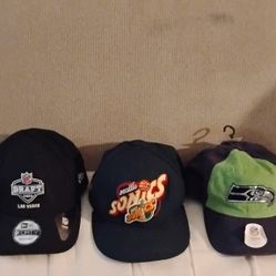 Seattle Seahawks & Super Sonics Hat's 