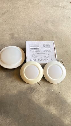 LED Disk Lights