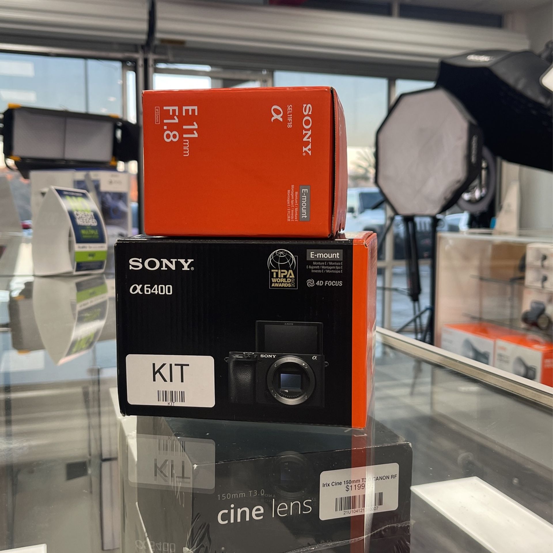 Sony A6400 With 16 50mm And 11mm Lenses