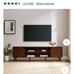 70inch Tv Stand Walnut Brand New In Box 