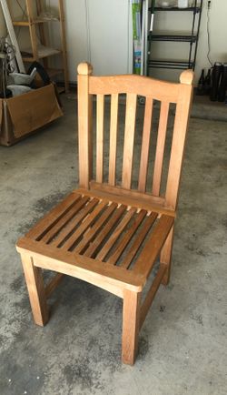 Brand new solid teak wood grade A patio chair