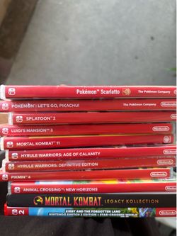 Switch 1 and 2 games