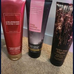 Bath and body works lotions new full size