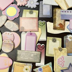Die Cut Tags & Embellishments