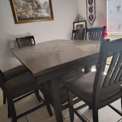 Table Set 6 Chairs 