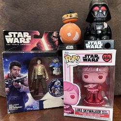 Star Wars Collector Lot See Pictures, 4 Items Included