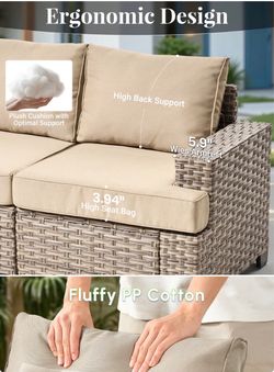 Patio furniture set outdoor new in the box