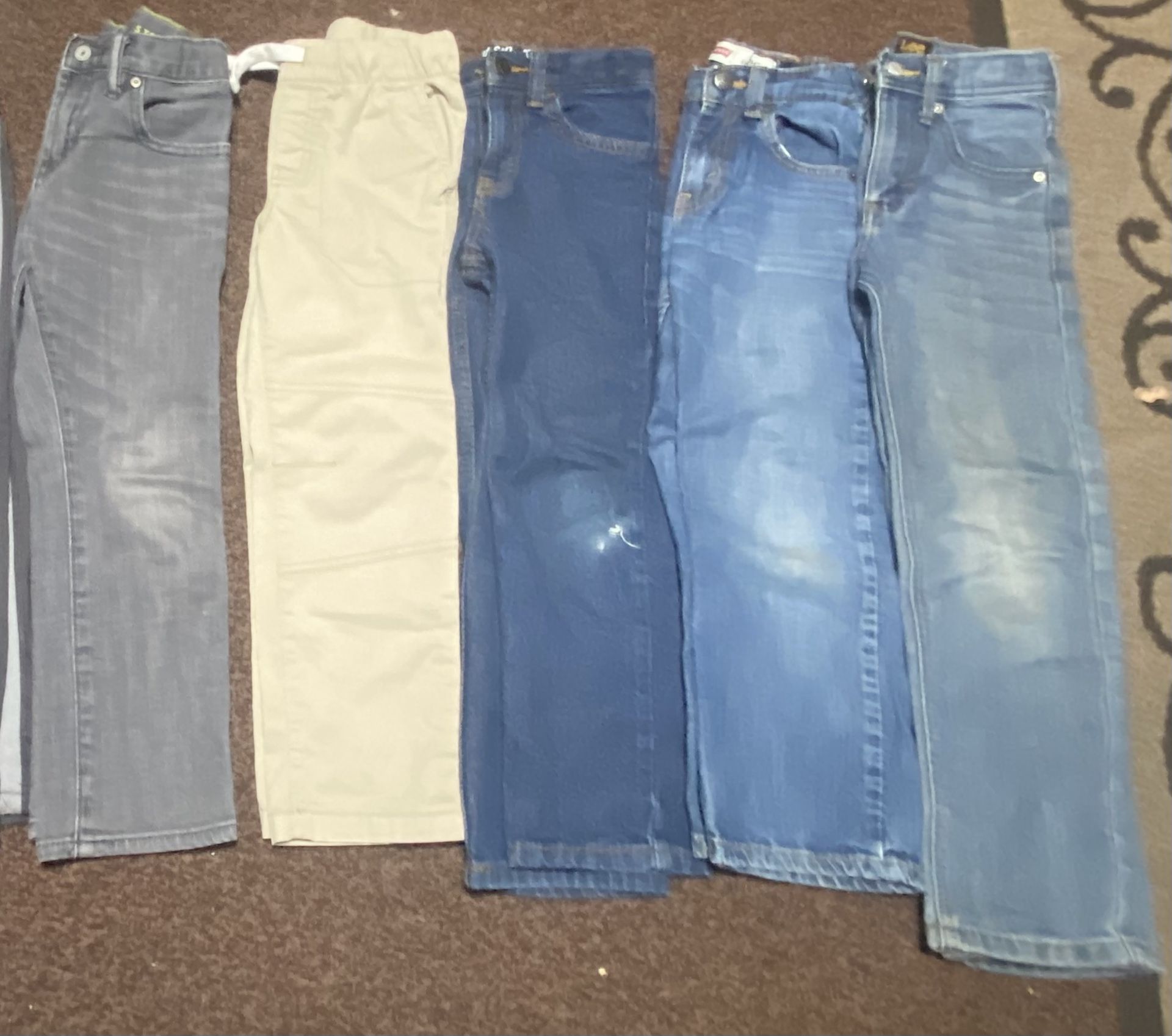 Boys pants jeans joggers clothes lot size 5/6 