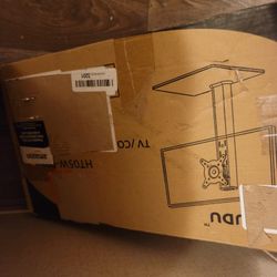 2 White Monitor/tv Stand 