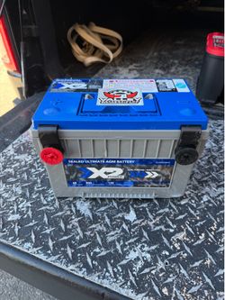 Group 78 AGM side post battery for GM vehicles