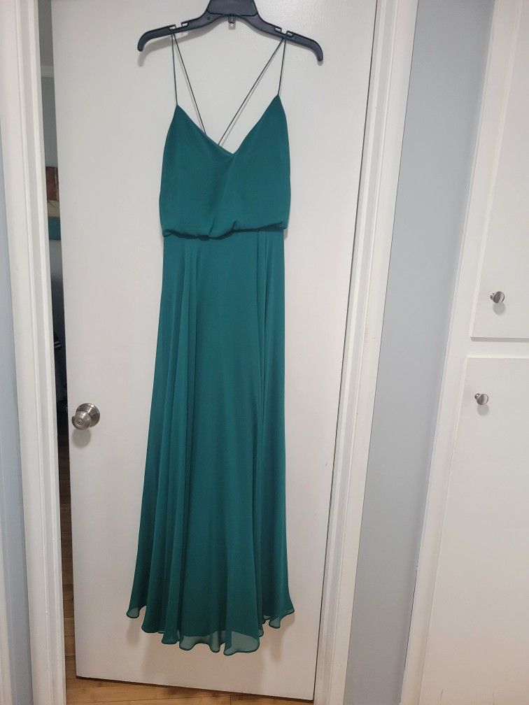 JENNY YOO COLLECTION, SIZE 10, Green Color