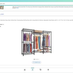 $50 Closet Wardrobe-portable  