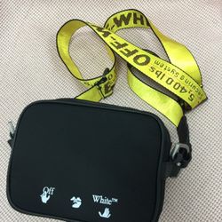 Off-White - Logo Nylon Crossbody Bag