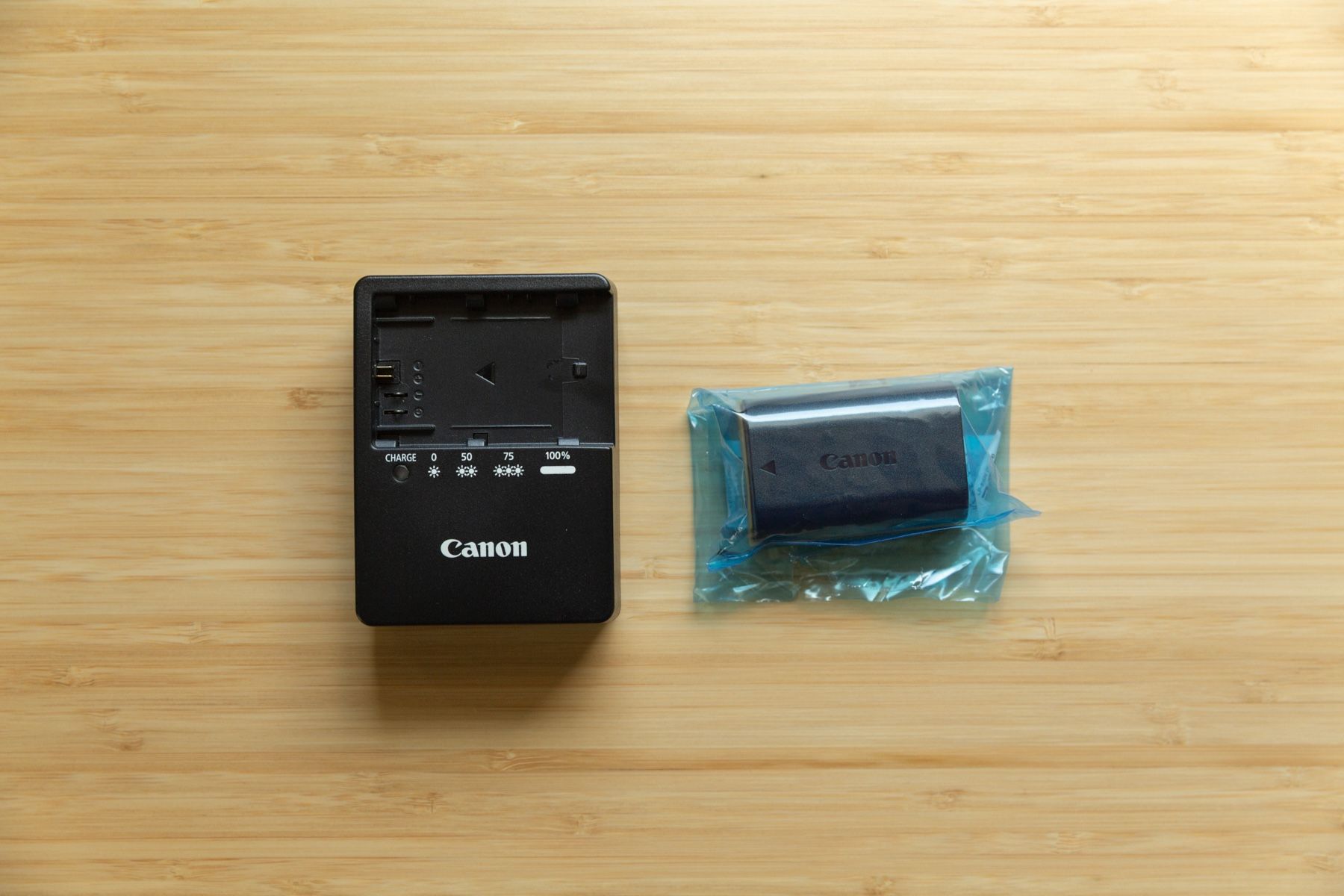 Canon LC-E6 Charger And LP-E6N Battery