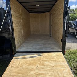 Trailer Enclosed 6 X 12 Titanium Cargo Just Beautiful